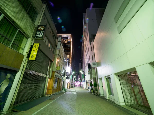 Ginza gece manzarası, Japonya Tokyo