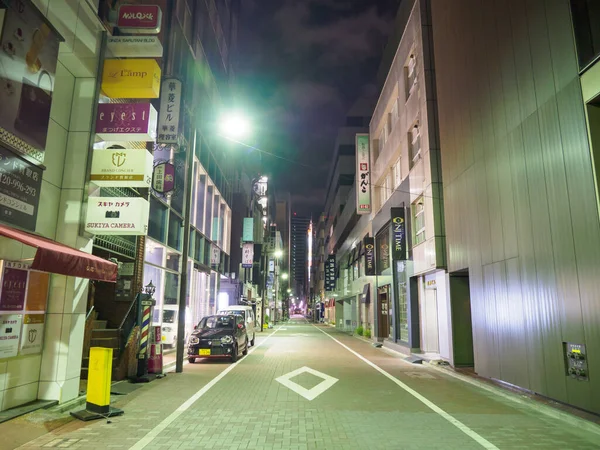 Ginza gece manzarası, Japonya Tokyo