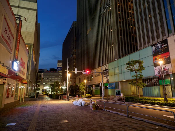 Vista Nocturna Ginza Japón Tokio — Foto de Stock