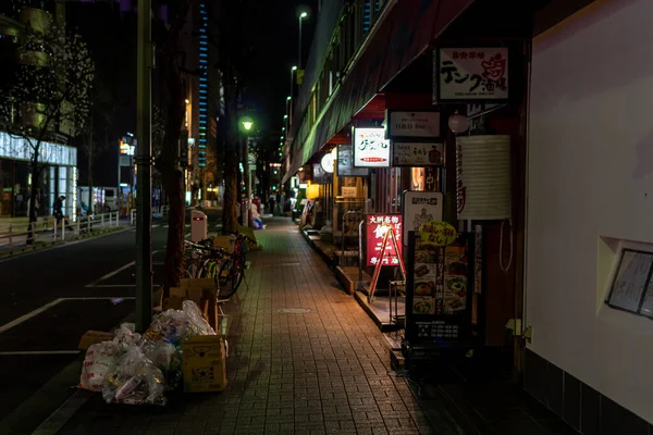Ginza gece manzarası, Japonya Tokyo