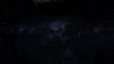 Uzay Ay 3DCG Dijital Canlandırma Grafikleri