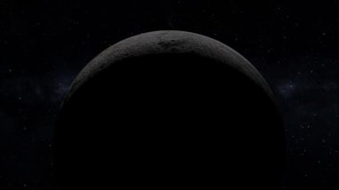 Uzay Ay 3DCG Dijital Canlandırma Grafikleri