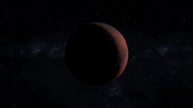 Mars Boşluğu 3DCG Dijital Canlandırma Grafikleri