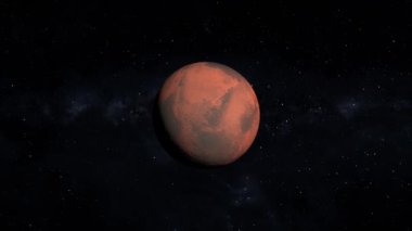 Mars Boşluğu 3DCG Dijital Canlandırma Grafikleri