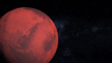 Mars Boşluğu 3DCG Dijital Canlandırma Grafikleri