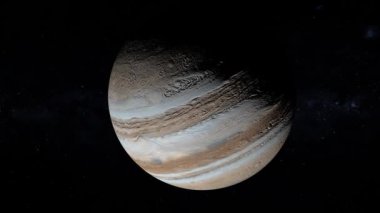 Jüpiter Boşluğu 3DCG Dijital Canlandırma Hareketi Grafikleri