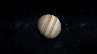 Jüpiter Boşluğu 3DCG Dijital Canlandırma Hareketi Grafikleri