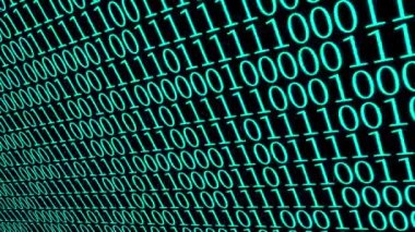 Rakamlar Rastgele Arkaplan Canlandırma Hareketi Grafikleri