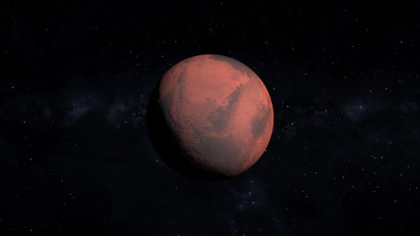 Mars Space 3Dcg Digital Animation Motion Graphics — 图库视频影像