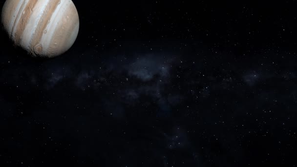 Jupiter Space 3Dcg Digital Animation Motion Graphics — Videoclip de stoc