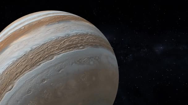 Animation Numérique Jupiter Space 3Dcg Motion Graphics — Video
