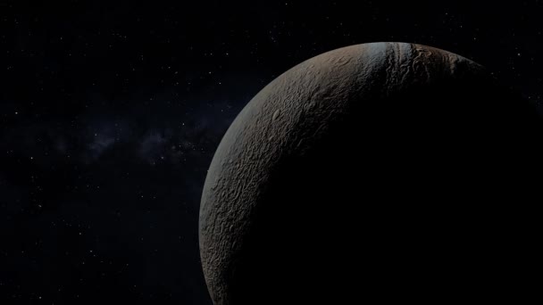 Espaço Júpiter 3Dcg Animação Digital Motion Graphics — Vídeo de Stock
