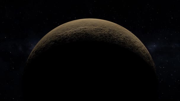 Venus Space 3Dcg Ψηφιακά Γραφικά Κίνησης Κινουμένων Σχεδίων — Αρχείο Βίντεο