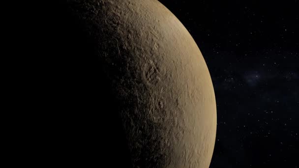Venus Space 3Dcg Цифрова Анімація Графіка Руху — стокове відео