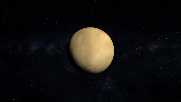 Venus Space 3Dcg Digital Animation Motion Graphics — Stock video