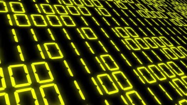 Rakamlar Rastgele Arkaplan Canlandırma Hareketi Grafikleri