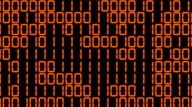 Rakamlar Rastgele Arkaplan Canlandırma Hareketi Grafikleri