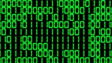 Rakamlar Rastgele Arkaplan Canlandırma Hareketi Grafikleri