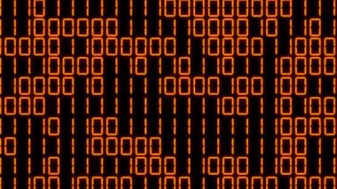 Rakamlar Rastgele Arkaplan Canlandırma Hareketi Grafikleri