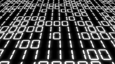 Rakamlar Rastgele Arkaplan Canlandırma Hareketi Grafikleri