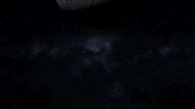 Uzay cücesi gezegen 3DCG dijital animasyon hareketleri grafikleri