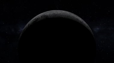 Uzay cücesi gezegen 3DCG dijital animasyon hareketleri grafikleri