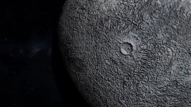 Uzay cücesi gezegen 3DCG dijital animasyon hareketleri grafikleri