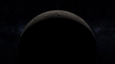 Uzay cücesi gezegen 3DCG dijital animasyon hareketleri grafikleri