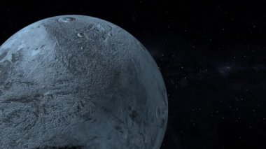 Uzay cücesi gezegen 3DCG dijital animasyon hareketleri grafikleri