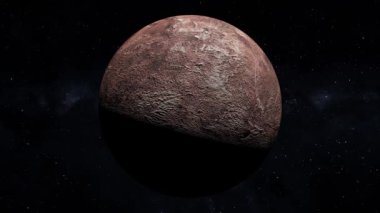 Uzay cücesi gezegen 3DCG dijital animasyon hareketleri grafikleri