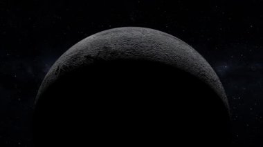Uzay cücesi gezegen 3DCG dijital animasyon hareketleri grafikleri