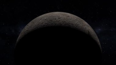 Uzay cücesi gezegen 3DCG dijital animasyon hareketleri grafikleri