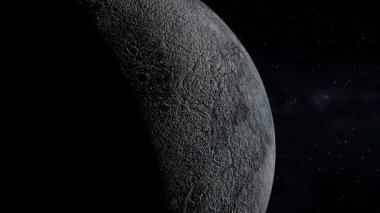 Uzay cücesi gezegen 3DCG dijital animasyon hareketleri grafikleri