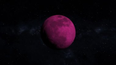 Uzay Ay 3DCG Dijital Canlandırma Grafikleri