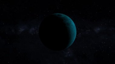 Uzay Ay 3DCG Dijital Canlandırma Grafikleri