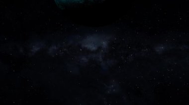 Uzay Ay 3DCG Dijital Canlandırma Grafikleri