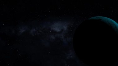 Uzay Ay 3DCG Dijital Canlandırma Grafikleri