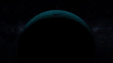 Uzay Ay 3DCG Dijital Canlandırma Grafikleri