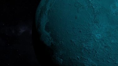 Uzay Ay 3DCG Dijital Canlandırma Grafikleri