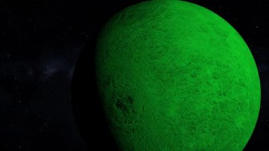 Uzay Ay 3DCG Dijital Canlandırma Grafikleri