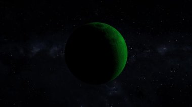 Uzay Ay 3DCG Dijital Canlandırma Grafikleri