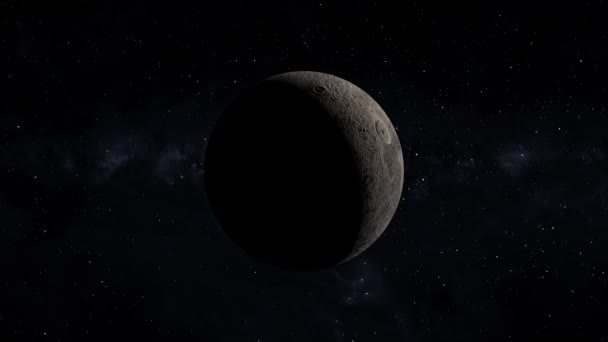 Space Dwarf Planet 3Dcg Digital Animation Motion Graphics — 图库视频影像