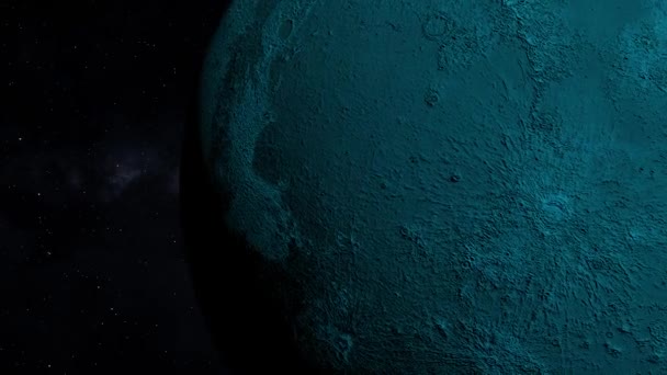 Space Moon 3Dcg Digital Animation Motion Graphics — 图库视频影像