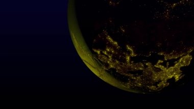 Dünya Alanı 3DCG Dijital Canlandırma Grafikleri