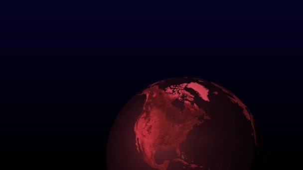 Earth Space 3Dcg Digital Animation Motion Graphics — 비디오