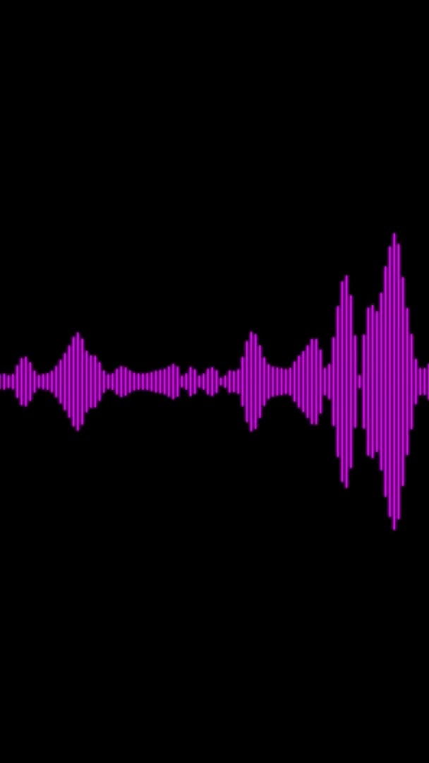 Audio Spectrum Audio Visualizer Beweging Graphics — Stockvideo