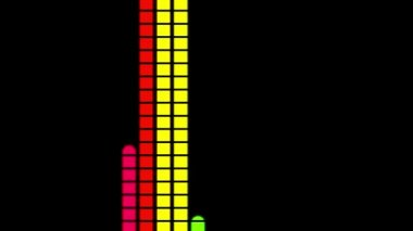 Ses Spektrumu Görselleştirici Hareketi Grafikleri