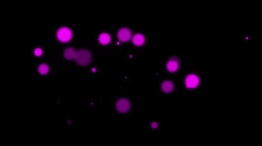 Parlayan neon siber animasyon grafikleri