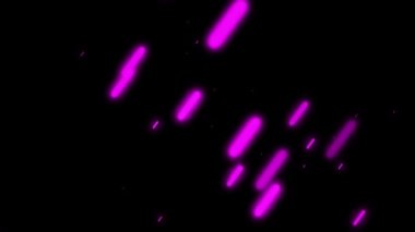 Parlayan neon siber animasyon grafikleri