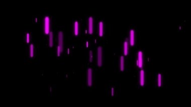 Parlayan neon siber animasyon grafikleri